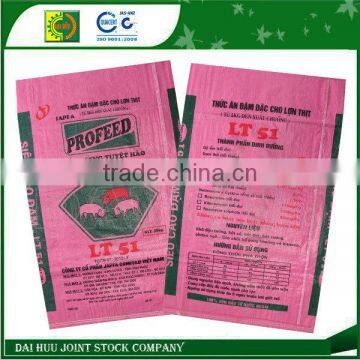 Animal feed Polypropylence woven packaging bag