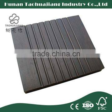 Construction Building Materials Outdoor Strand Woven Bamboo Decking , Outdoor Deck Floor Covering , Bamboo Decking