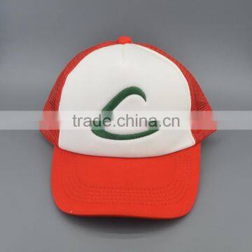 Pokemon Trucker Hat/Cap Pokemon Pocket Baseball Mesh Hat Children Cap