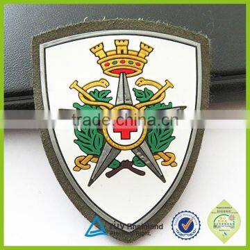 OEM/ODM Cheap Pvc Clothing Label Raised Custom Stitching Rubber Patch photo-6