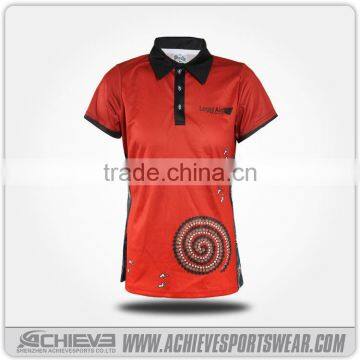 Professional printing custom logo polo shirt