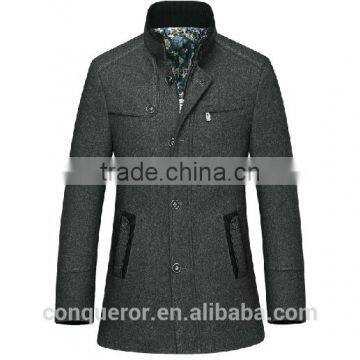 Wool Winter Coat Made to Measure Men Overcoat BCZ021 photo-2