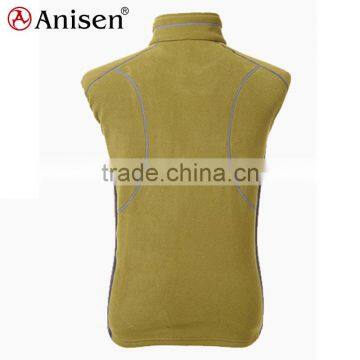 Chinese Factory Windbreaker Custom Zipper Fishing Men Vest photo-4