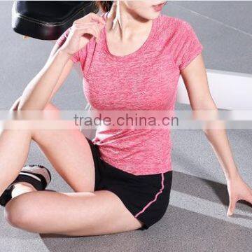 factory yoga pants women tshirt yoga wear