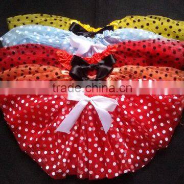 Red White Hallween Golden Polka Dot Tutu photo-2