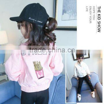 S17634A Autumn Children Cardigan New Style Girl's Coat photo-3