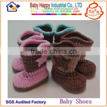 most popular hand crochet free knitting pattern baby shoes