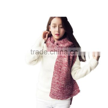 winter latest fashion elegant wear Korean style special blending knit men and women new scarf made in china