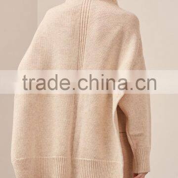 Hot Sale Cotton Wool Sweater Designs For Girl Knitted Pullover photo-4