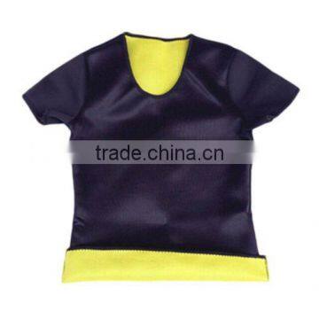 Women Hot Body Shapers Neoprene Slimming Control Vest Sport Yoga T-shirt photo-3