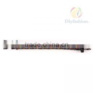 Fashion Double Braided Paracord Twisted Cord For Bracelet PV6020-9
