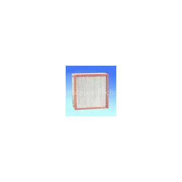 160Pa Initial Resistance GI Frame, High Heat Resistant Filter with Glass Fiber Paper