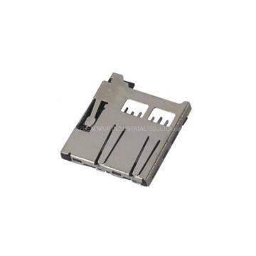 Push type card connector