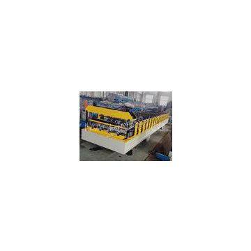 Professional PPGI / Color Steel Roofing Sheet Roll Forming Machinery 0-15m/min