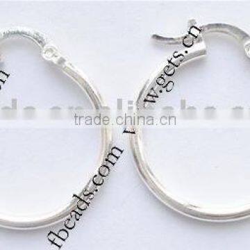 925 sterling silver hoop earrings