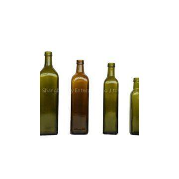 Square Oil Glass Bottle