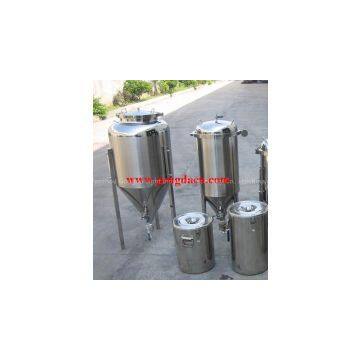 Stainless steel home brewery beer conical fermenter