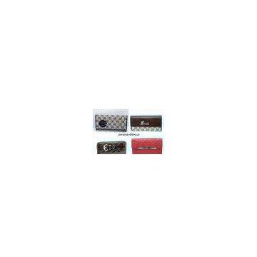 Name brand purse authentic leather wallets