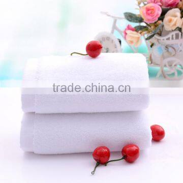 China Supplier Hotel Bamboo Towel White Color 4pcs Towel Sets photo-4
