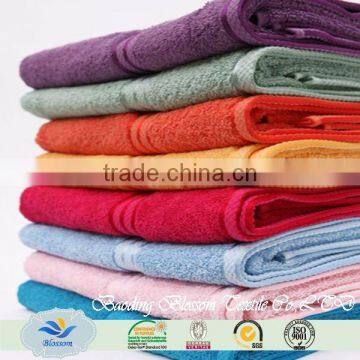 100 percent cotton High Quality Elegant brown black white Stripes Patterns Bath Towel HR bath towel