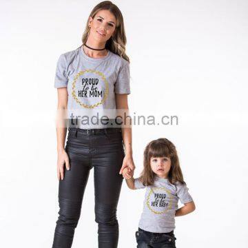 Custom Summer Mom and Daughter Sister Family Clothing Outfits photo-3