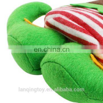 Fancy Decorative Felt Made Christmas Candy Bag In Colorful photo-5