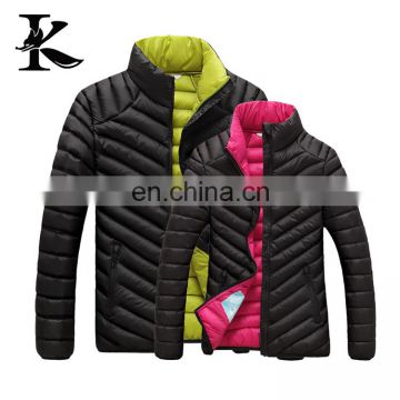 Winter Jacket O-neck Slim Padded jacket Wind stop Warm Coats