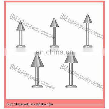 Hot wholesale cheap lip rings 14g body piercing jewelry