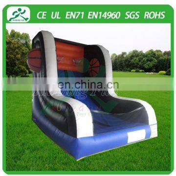 Colourful Inflatable Basketball Hoop, Shoot Game For Sale