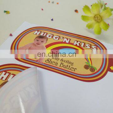 Customized Cheaper Price Piece Cutting Sticker /custom Logo Self Adhesive Sticker for Kids Baby Products photo-5