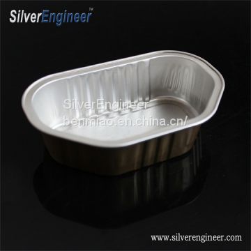 Aluminum foil container