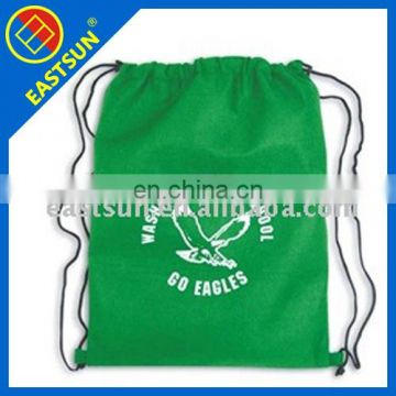 Eastsun foldable Polyester drawstring shopping bag