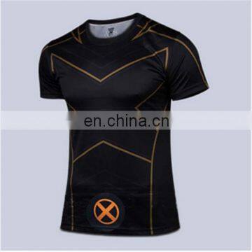 2015 New Men Steel Beast Compression Sports T-shirt Custom t Shirt Printing photo-4
