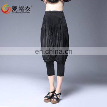 China Manufacturer Supplier Lady Maxi Pants Wholesale Harem Pants With Good Service photo-3