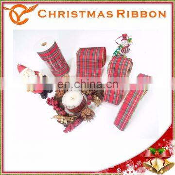 Good Quality Merry And Bright Classic Christmas Plaid Nastro