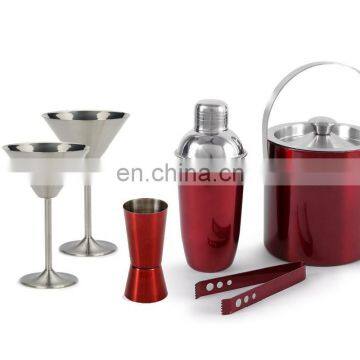 6pcs Stainless Steel Bar Set