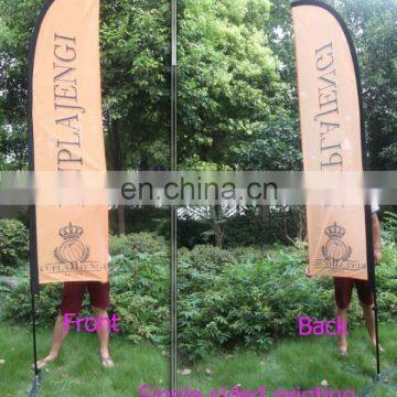 Polyester Beach Flag for Promo and Advertising photo-4