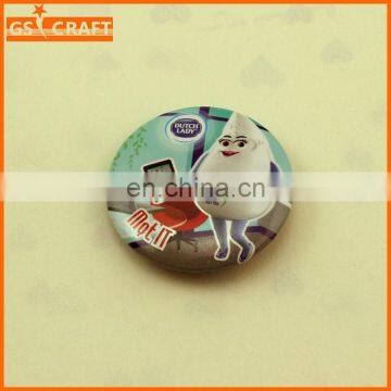 Custom Round Button Pin Badge/Animated Tin Badge/Funny Tin Badge