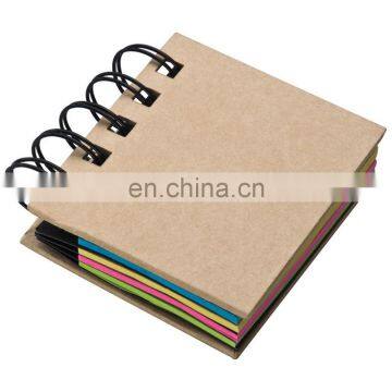 Spiral Notepad With Memo Sticky Note Paper NOTEBO910 photo-3