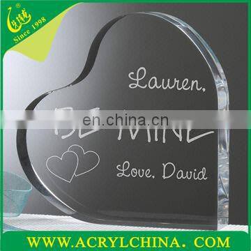 Wholesale Heart Shaped Acrylic Wedding Decorations Celebration Decoration