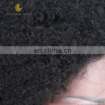 Thick Soft Hot style 2016 new cheap price factory price wholesale cheap kinky twist human hair full lace wig