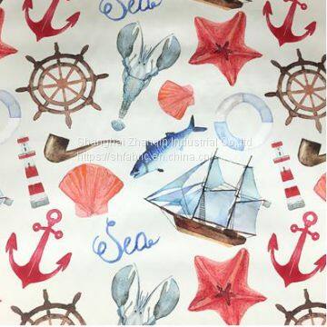 100% cotton printed fabric