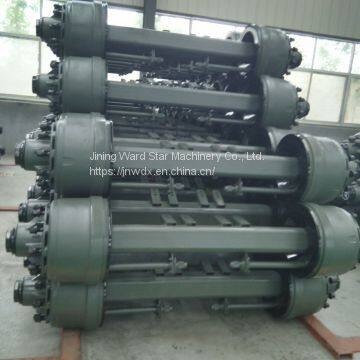 Trailers and axle manufacturers supply various specifications.