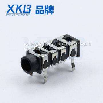 Professional Supply Stereo Plug-in Headphone Jack 4 Section Audio Jack