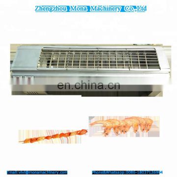 Horizontal type Chicken roasting machine|Electric rotary oven|kebab roasting machine|Sweet potato roaster