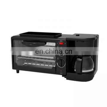 2019 kitchenware3in1breakfastmakermachine/coffee toaster oven