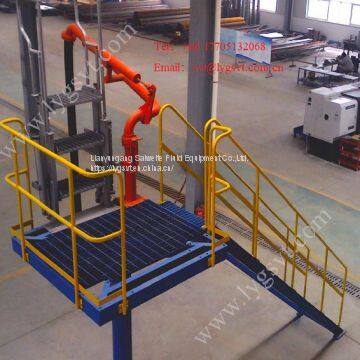 Steel Folding Stairs Ladder for Truck Rail Tanker Safety Access photo-3