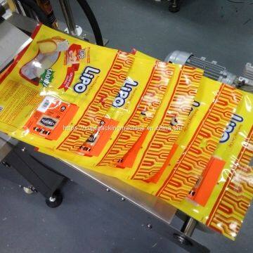 Automatic Plastic Bag Flat Surface Pagination Labeling Machine photo-5