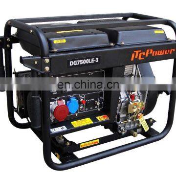 6KVA electric diesel generator competitive price