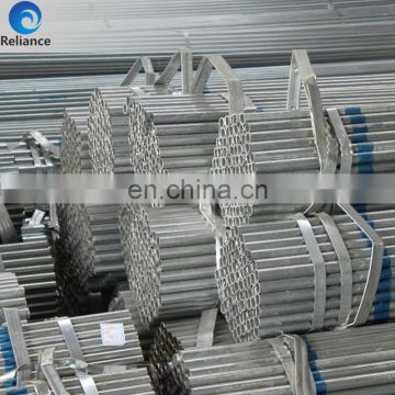 Galvanized erw furniture steel pipe for irrigation used